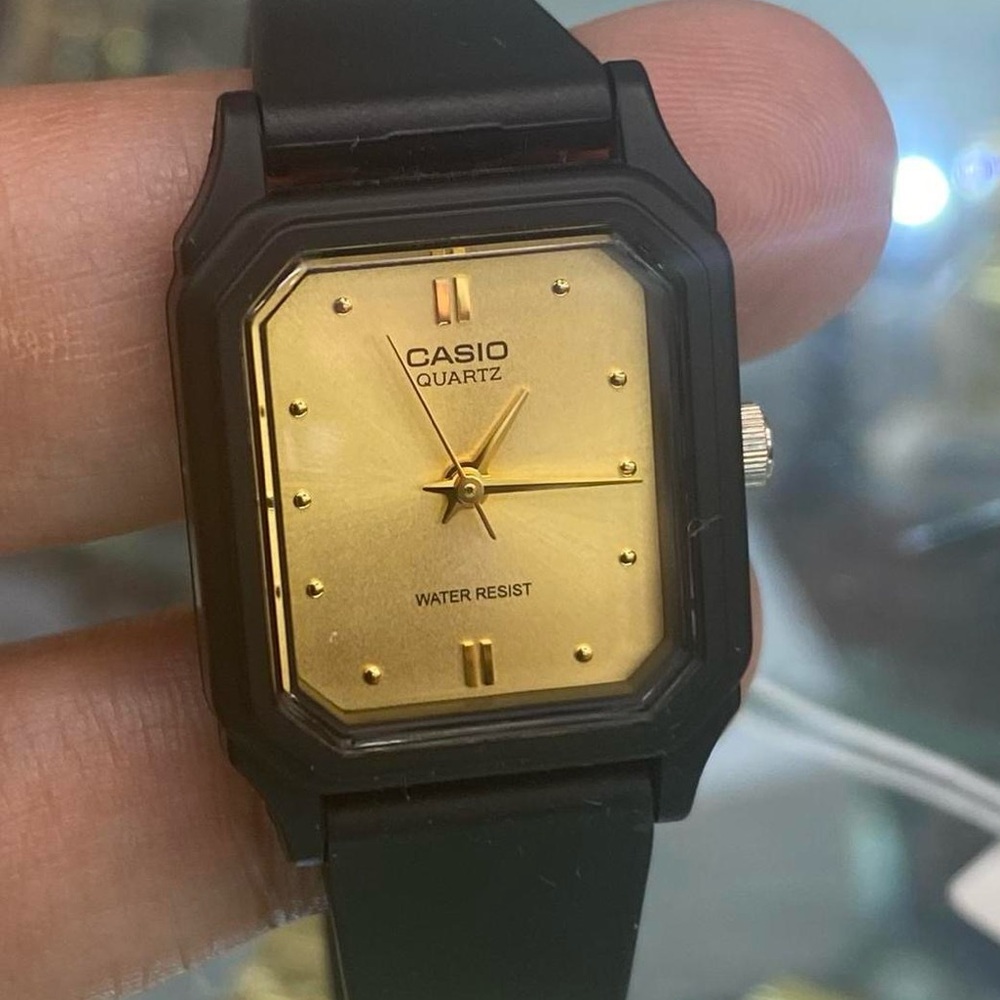 Casio Black and Gold Quartz Watch